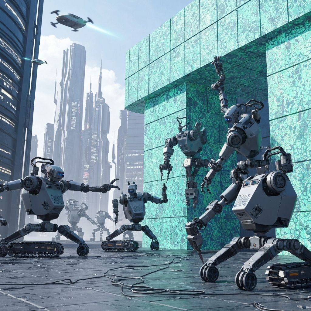 Dome-Printing Robotics